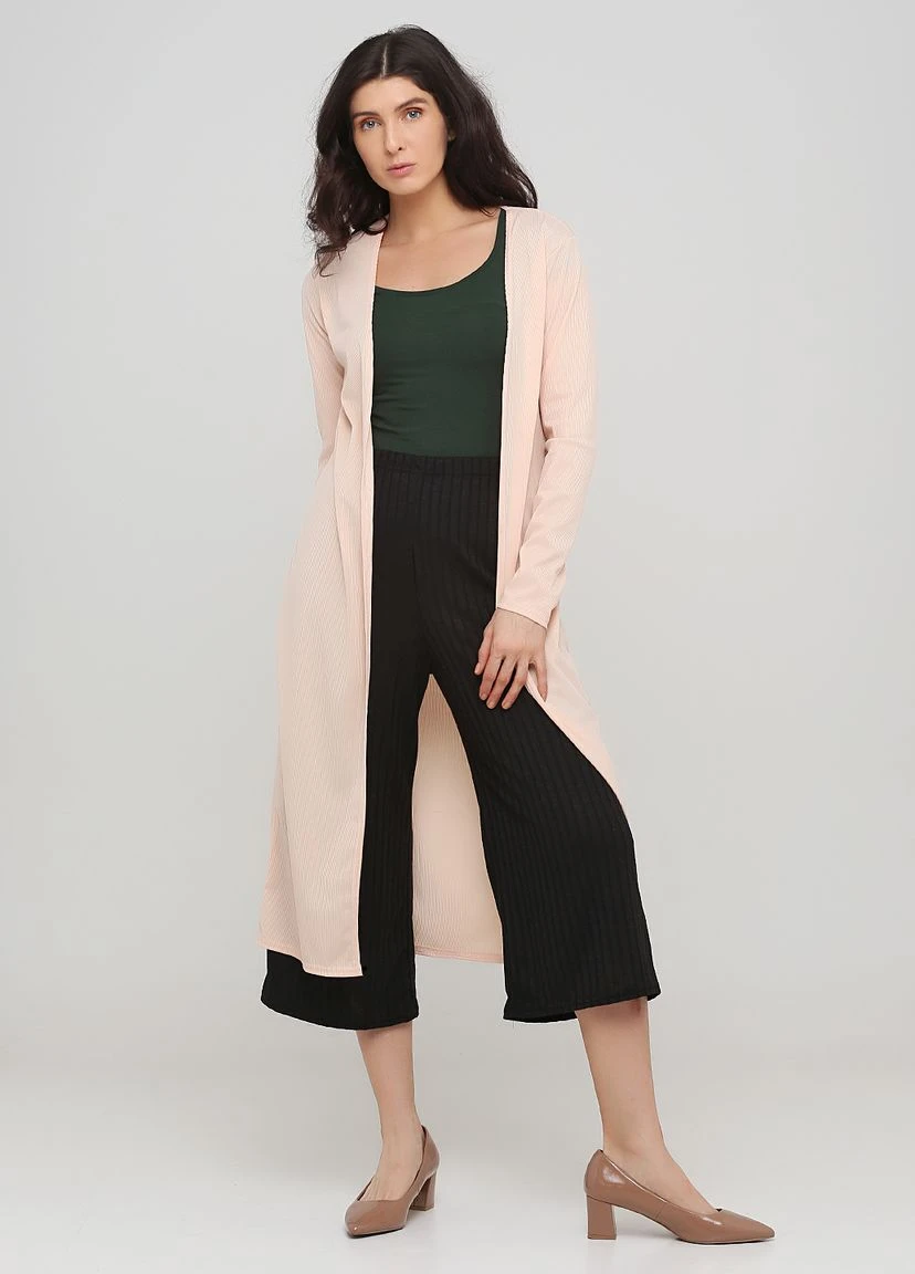Коралловый демисезонный кардиган Boohoo