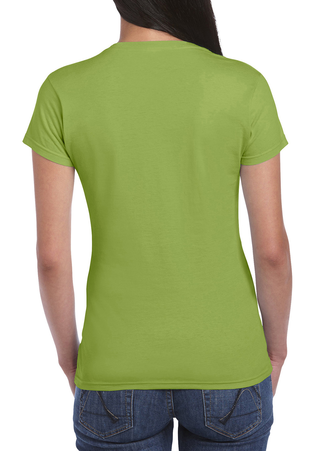 Салатова літня футболка Gildan