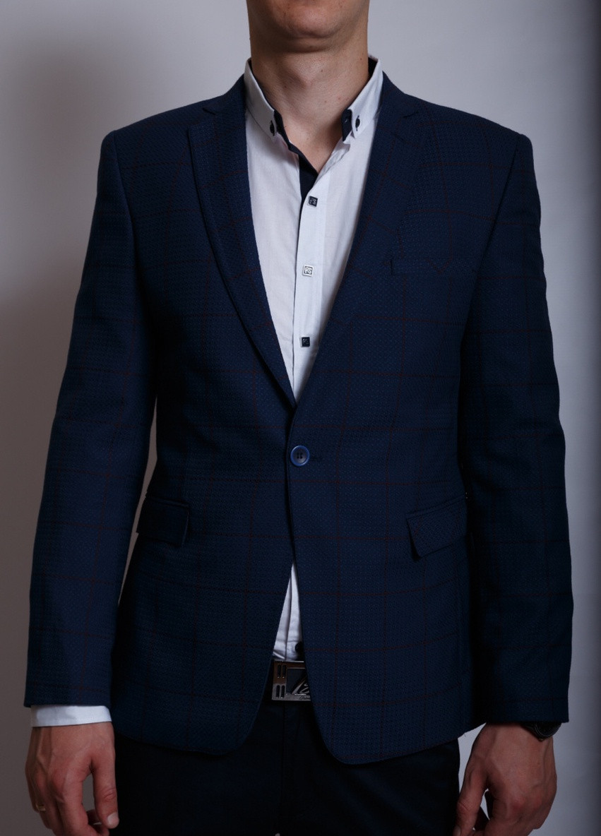 Пиджак приталенный 6212 в клетку Fenomen (221433761)