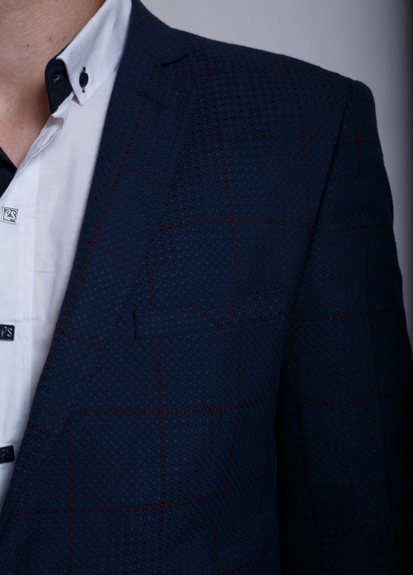 Пиджак приталенный 6212 в клетку Fenomen (221433761)