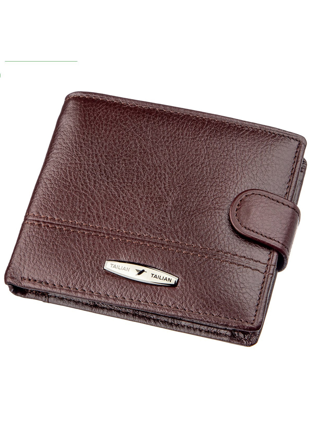 Чоловік шкіряний гаманець 10,5х9х1,5 см Tailian (229460164)