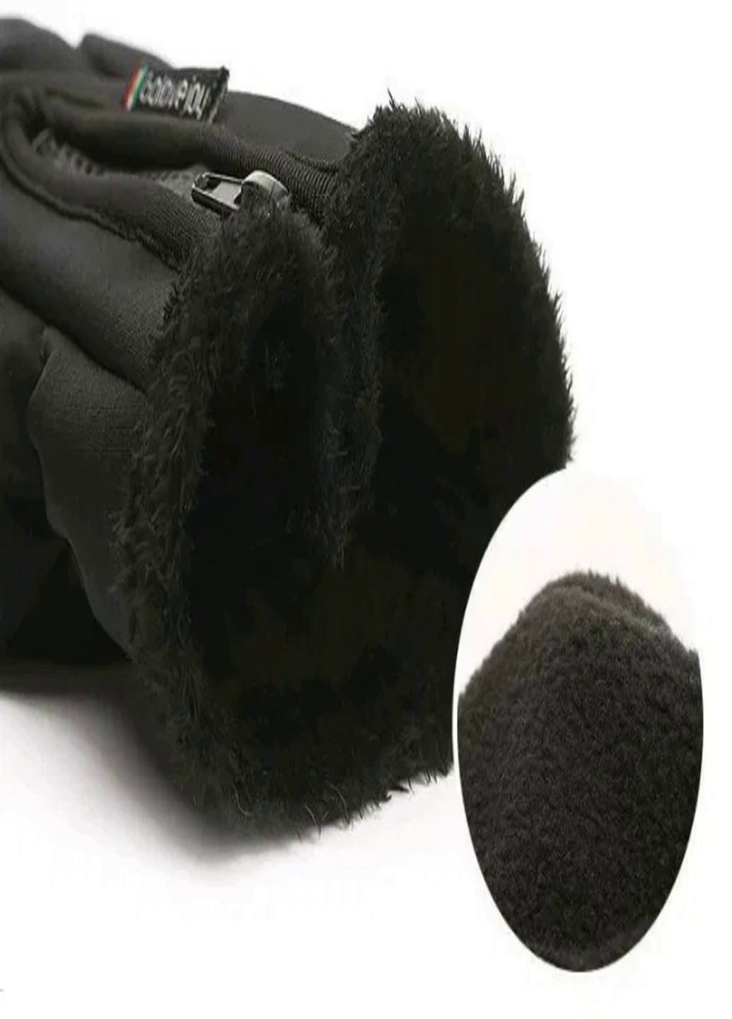 Вело мото лижні рукавички на флісі сенсорні для смартфона телефону оксамит неопрен (297964813) Розмір S Francesco Marconi (203955745)