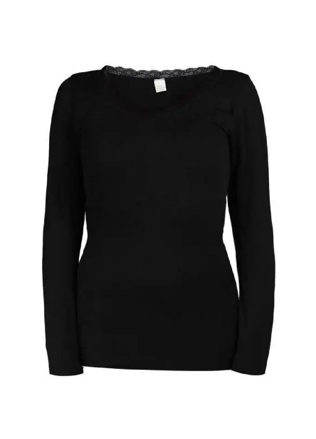 Комплект женского термобелья термоодежда костюм кальсоны лонгслив для холодной погоды (473499-Prob) Черный универсальный Unbranded (254953000)