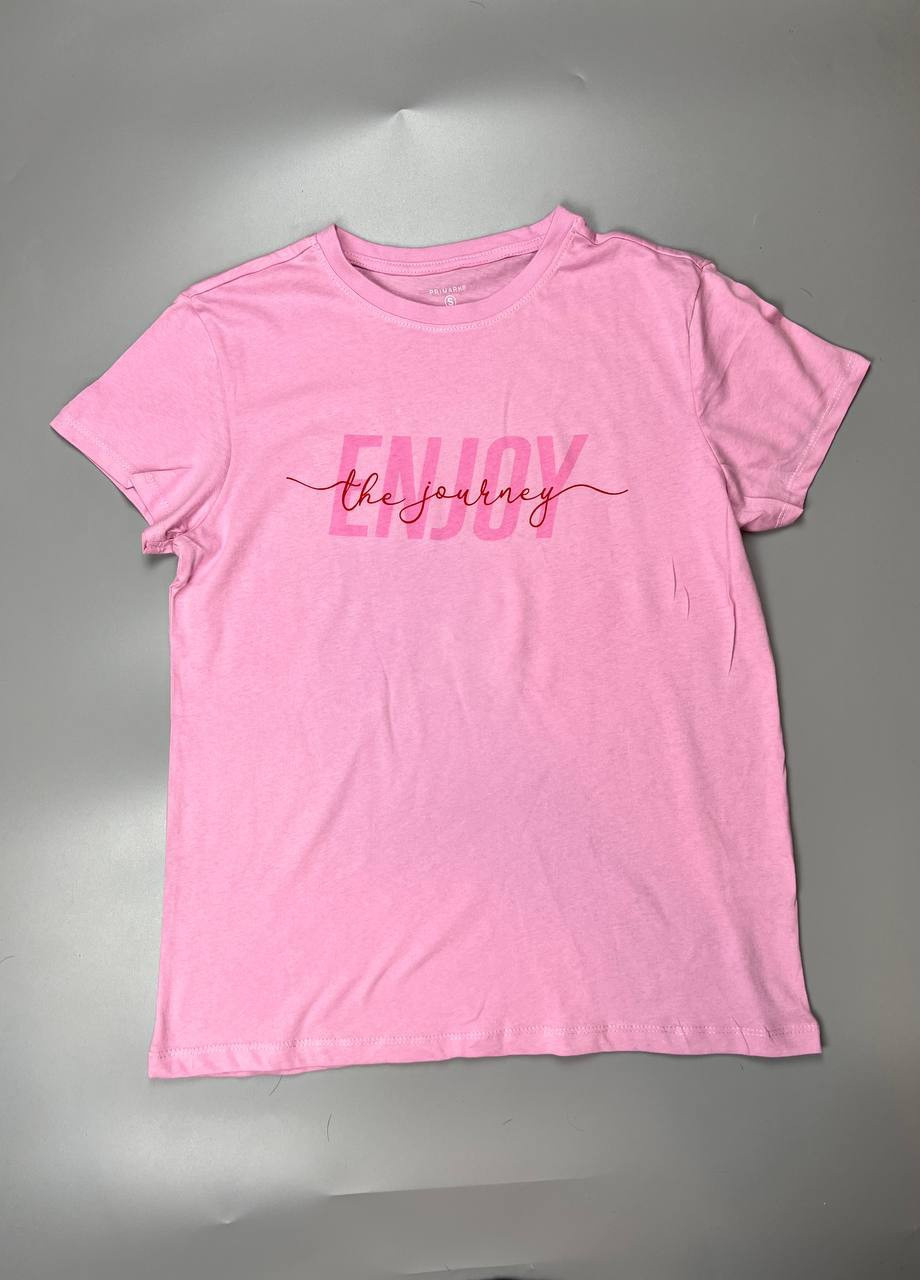 Розовая всесезон футболка Primark