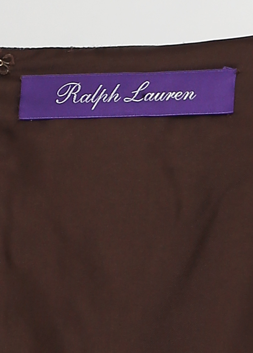 Коричневое кэжуал платье Ralph Lauren в полоску