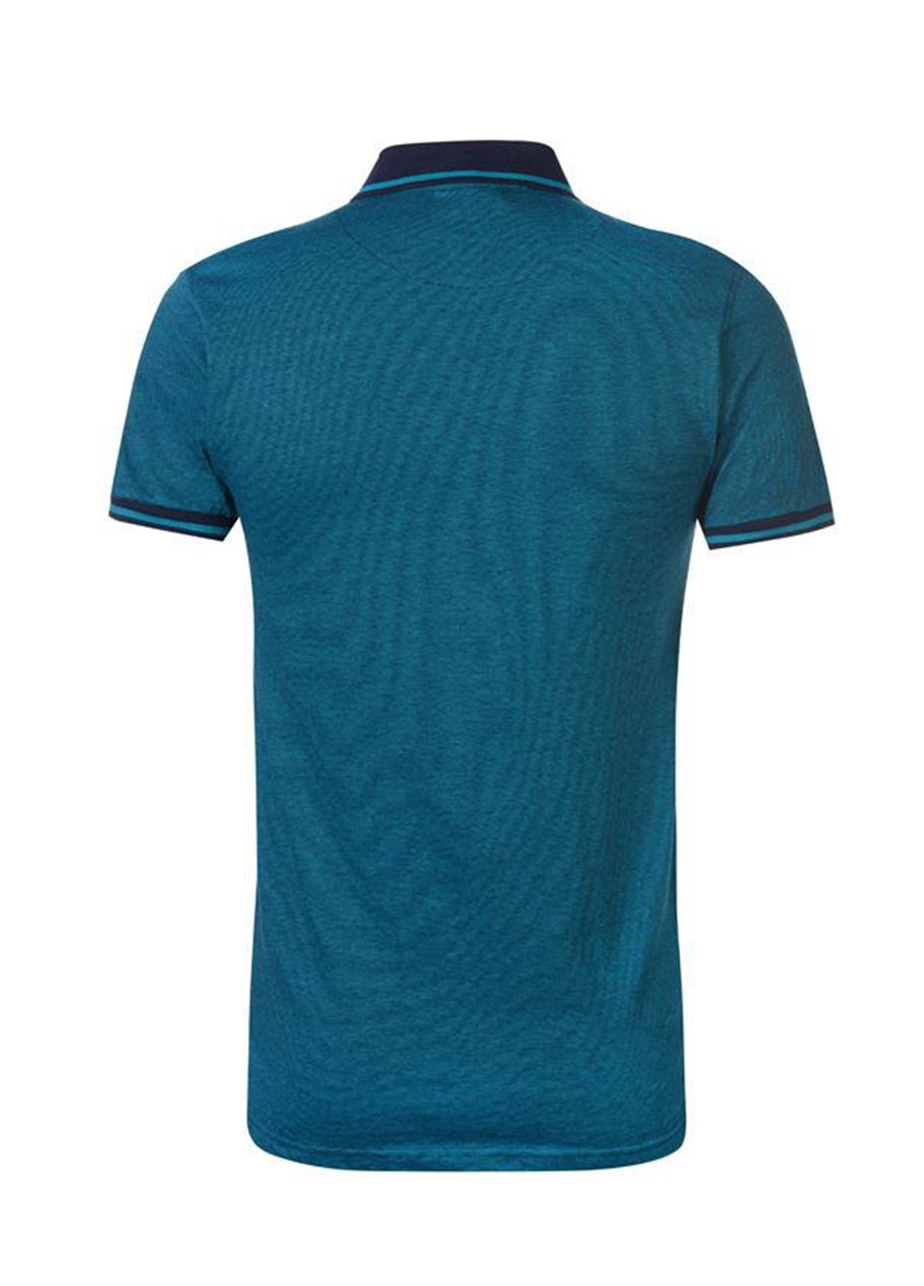 Морской волны футболка-поло для мужчин Pierre Cardin
