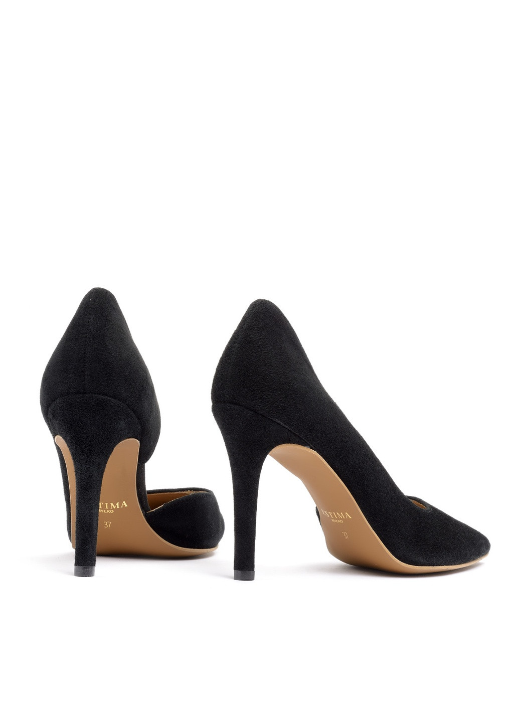 Rylko Туфлі туфлі-човники чорний з натуральний велюр, — всесезон (252419591)