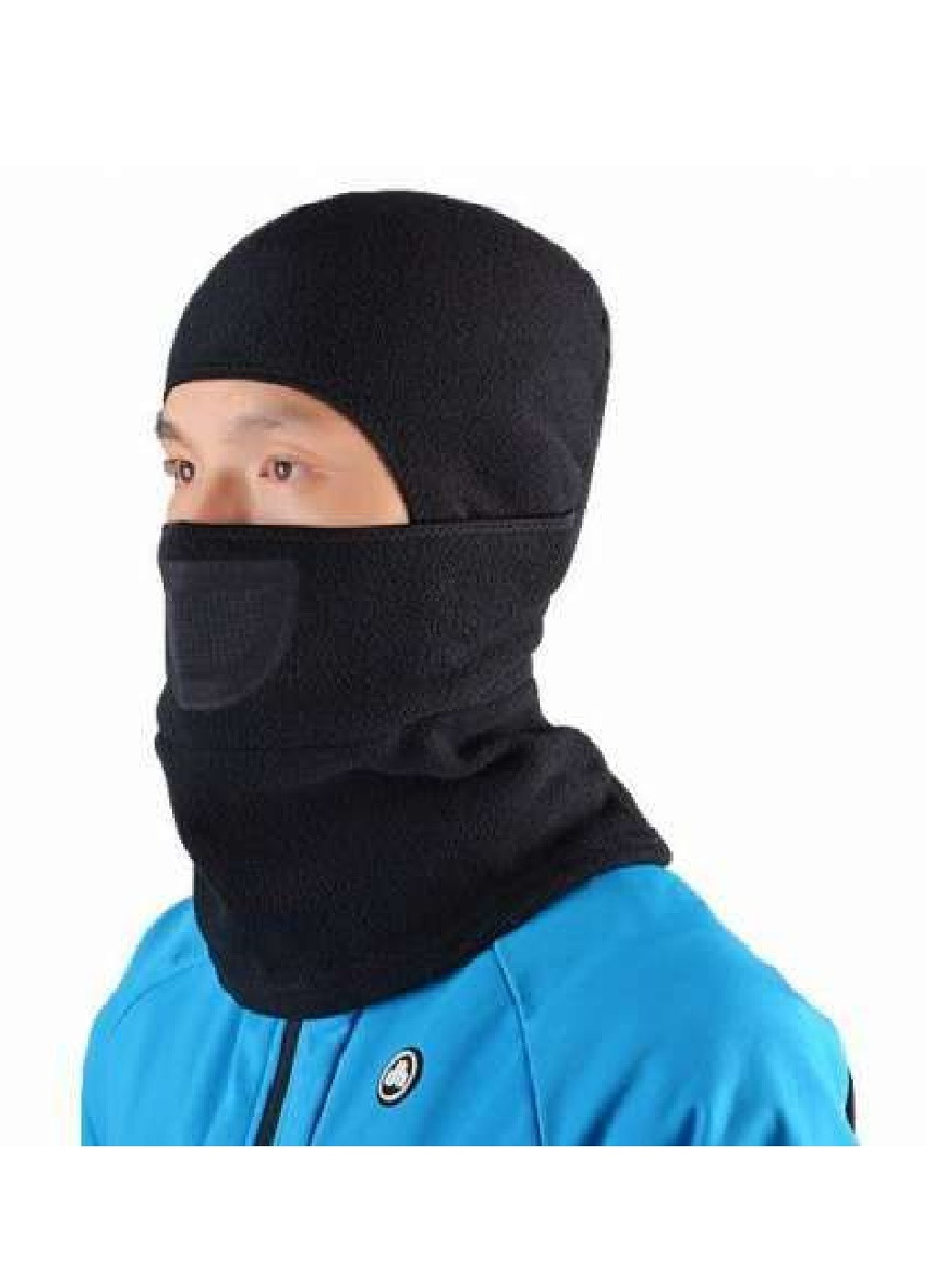 Francesco Marconi термо маска флисовая балаклава зимний бафф шарф подшлемник лыжная шапка (472825-prob) черная однотонный черный кэжуал флис производство - Китай