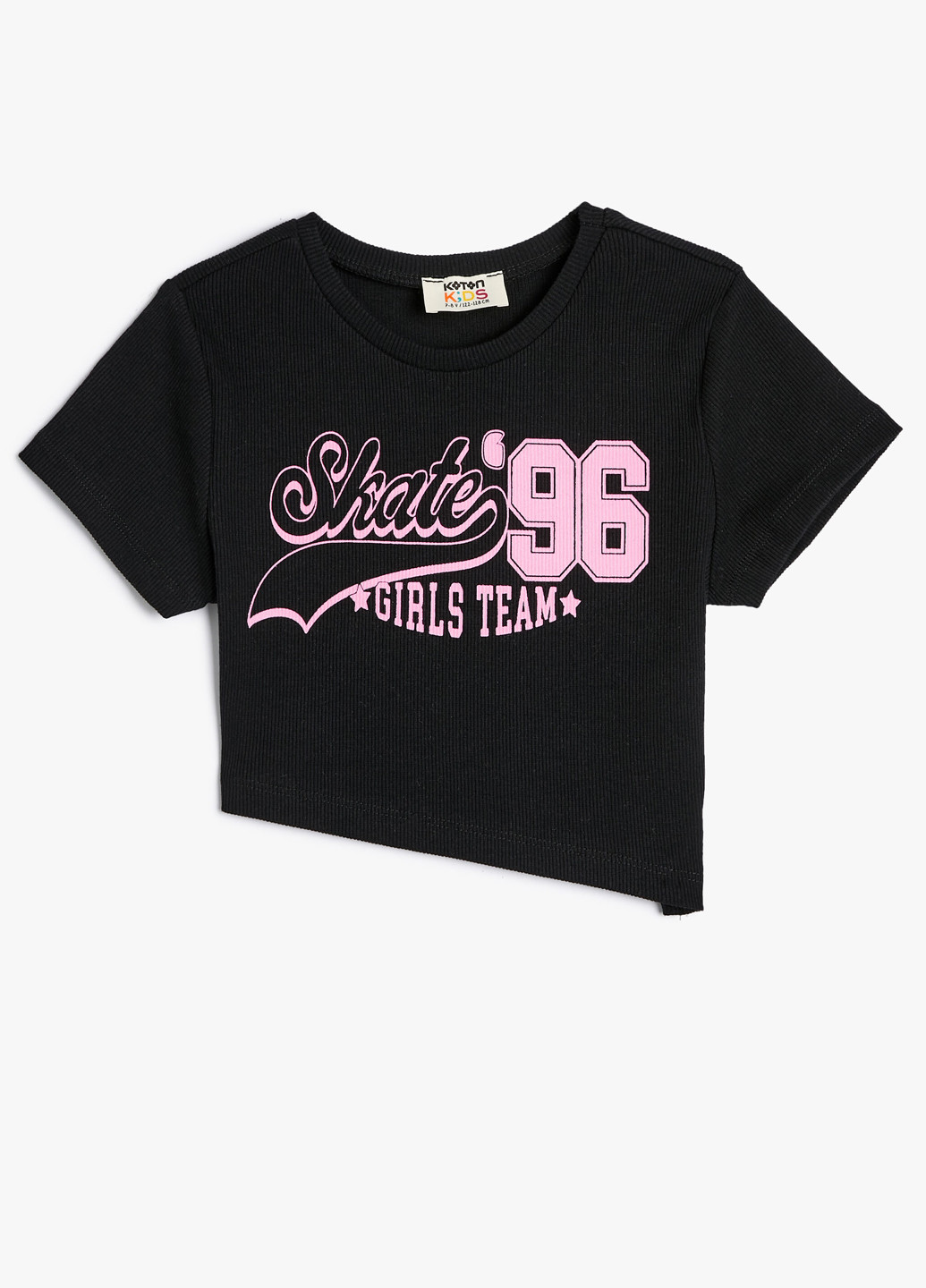 Черная летняя футболка KOTON