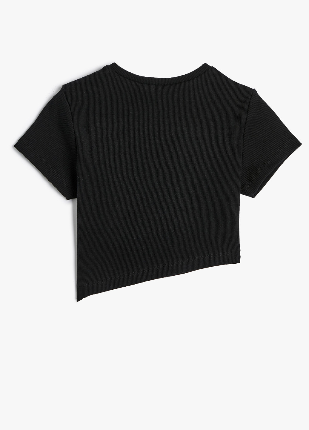 Черная летняя футболка KOTON