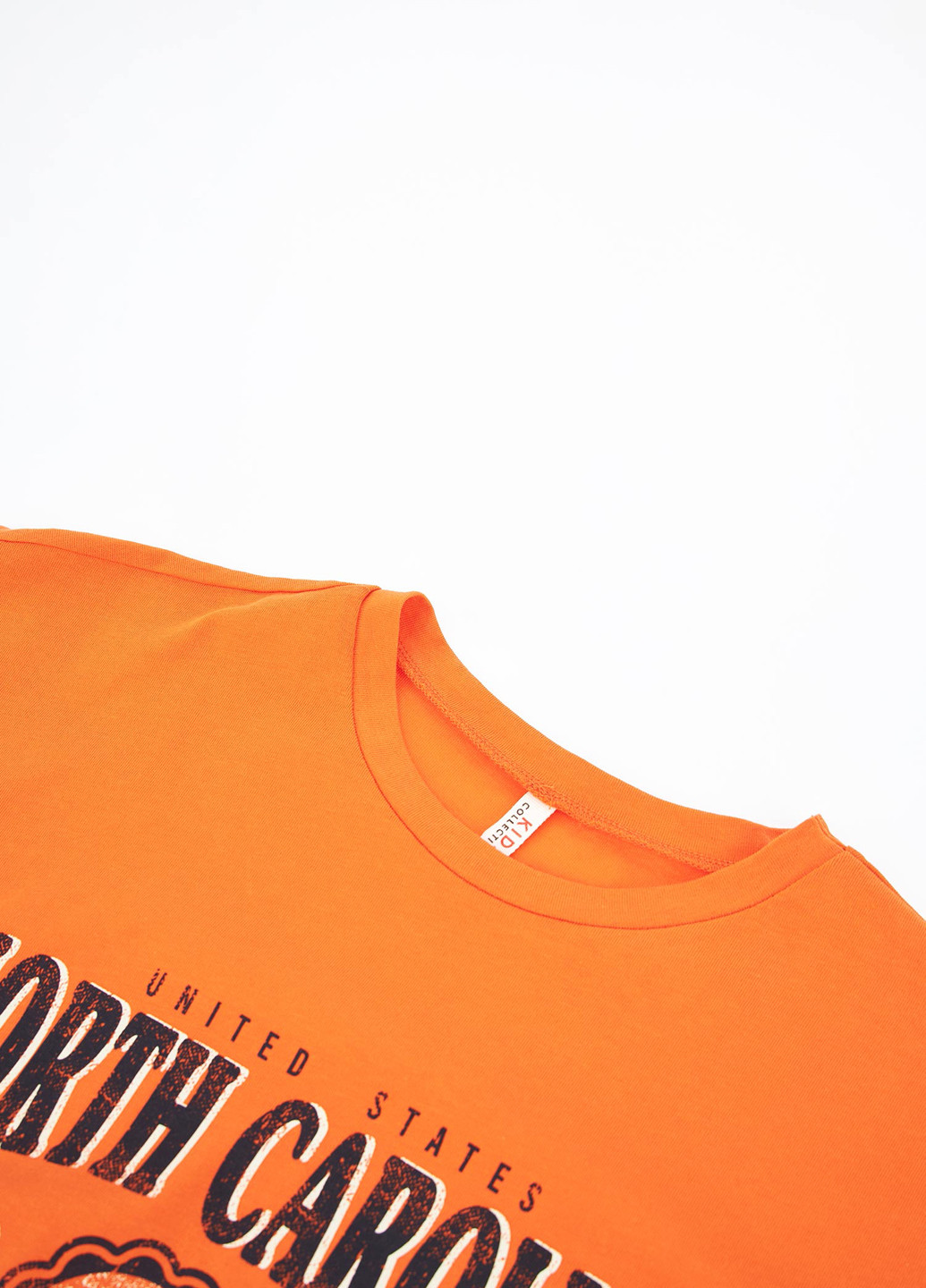 Оранжевое кэжуал платье платье-футболка DeFacto