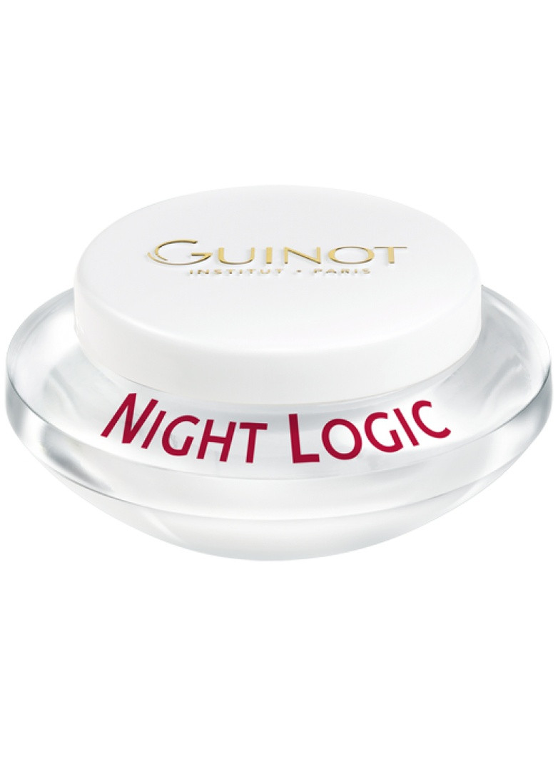 Освіжаючий нічний крем для сяйва шкіри Night Logic Cream 50 мл Guinot (249979754)