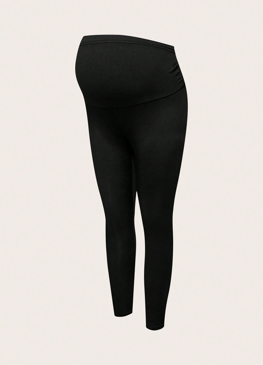 Черные демисезонные леггинсы для беременных (2шт.) SHEIN