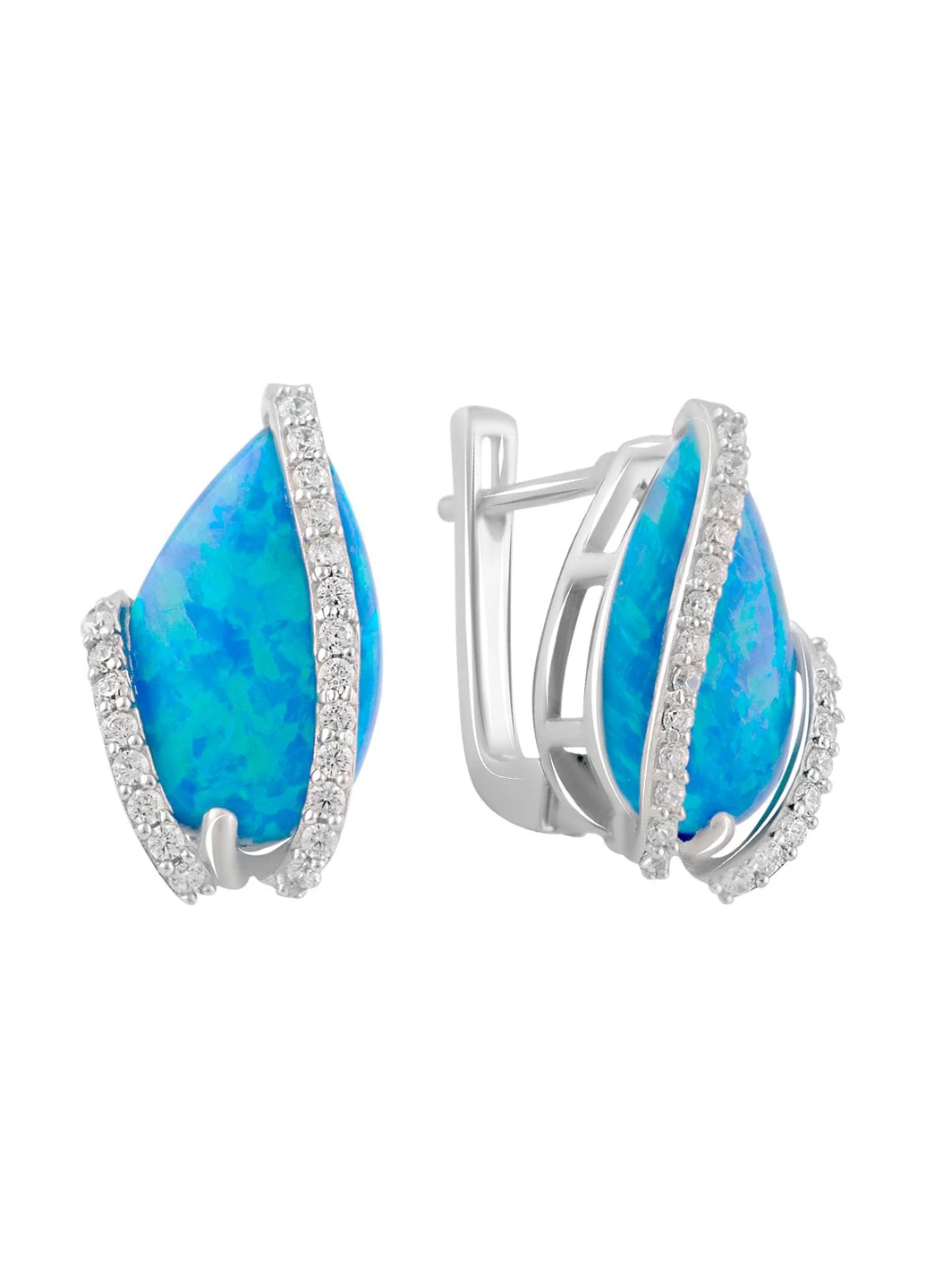 Сережки Silver Flame (233883929)