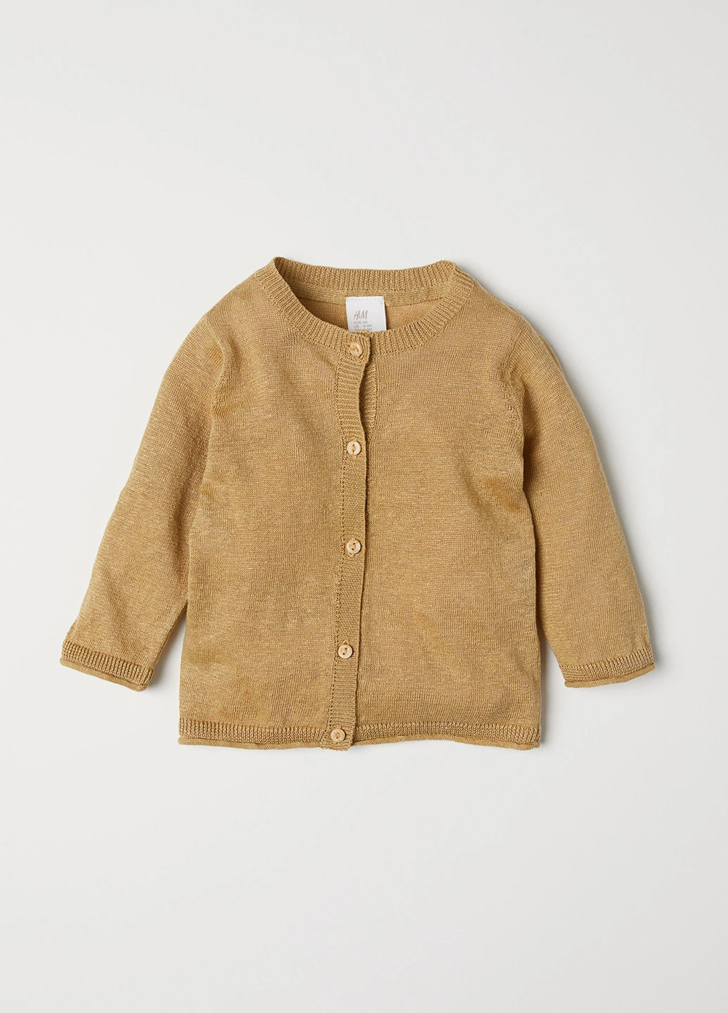 Кардиган,гірчичний, H&M (247320325)