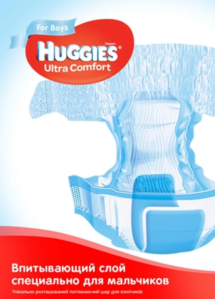 Підгузник Ultra Comfort 3 для хлопчиків (5-9 кг) 21 шт (5029053543536) Huggies (207383645)