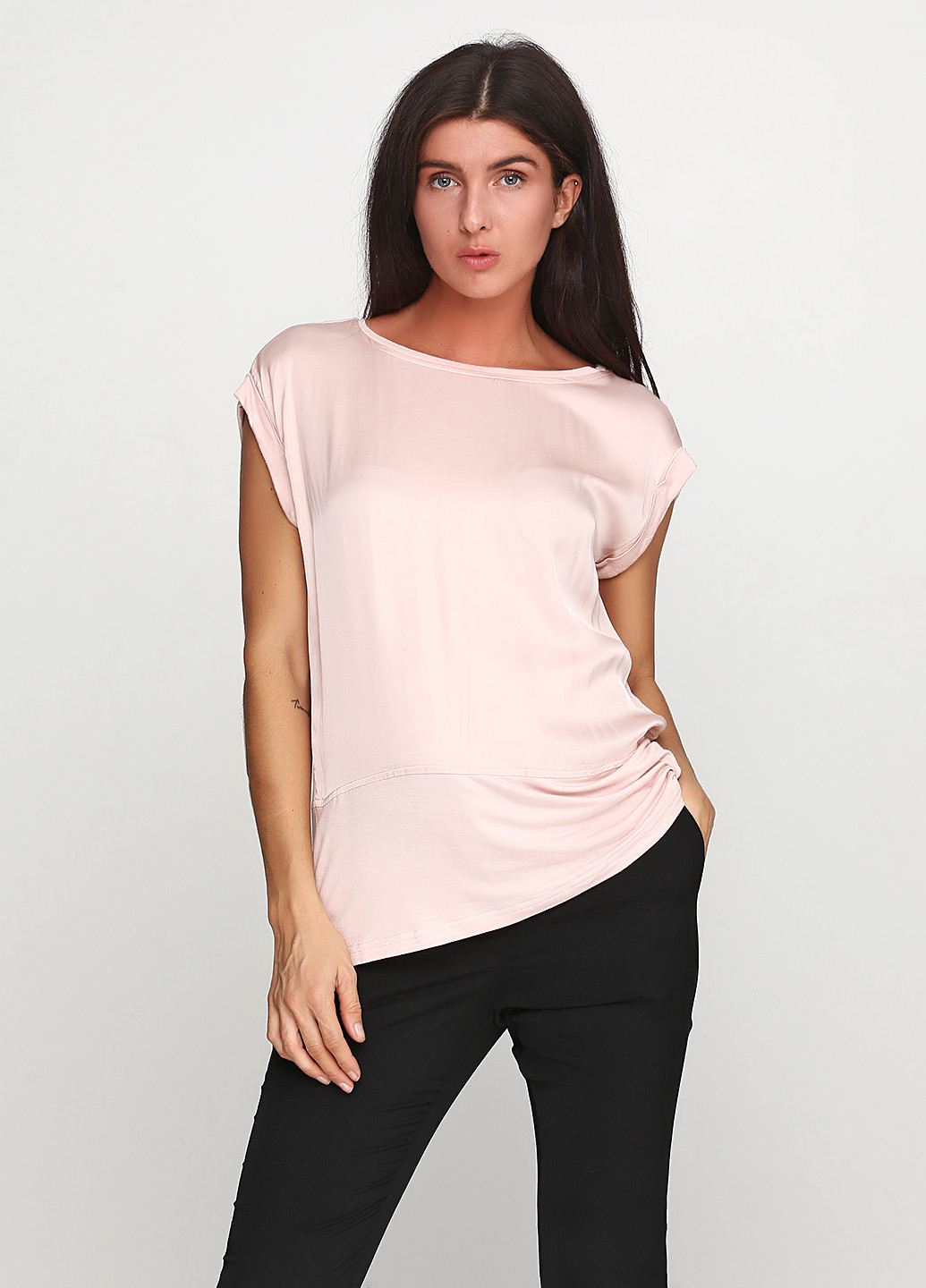 Светло-розовая демисезон футболка Karen by Simonsen