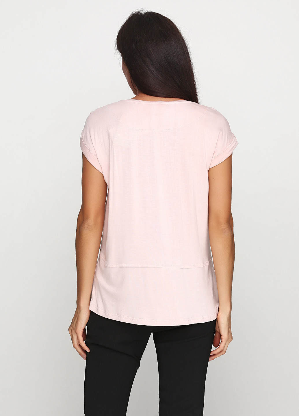 Світло-рожева демісезон футболка Karen by Simonsen