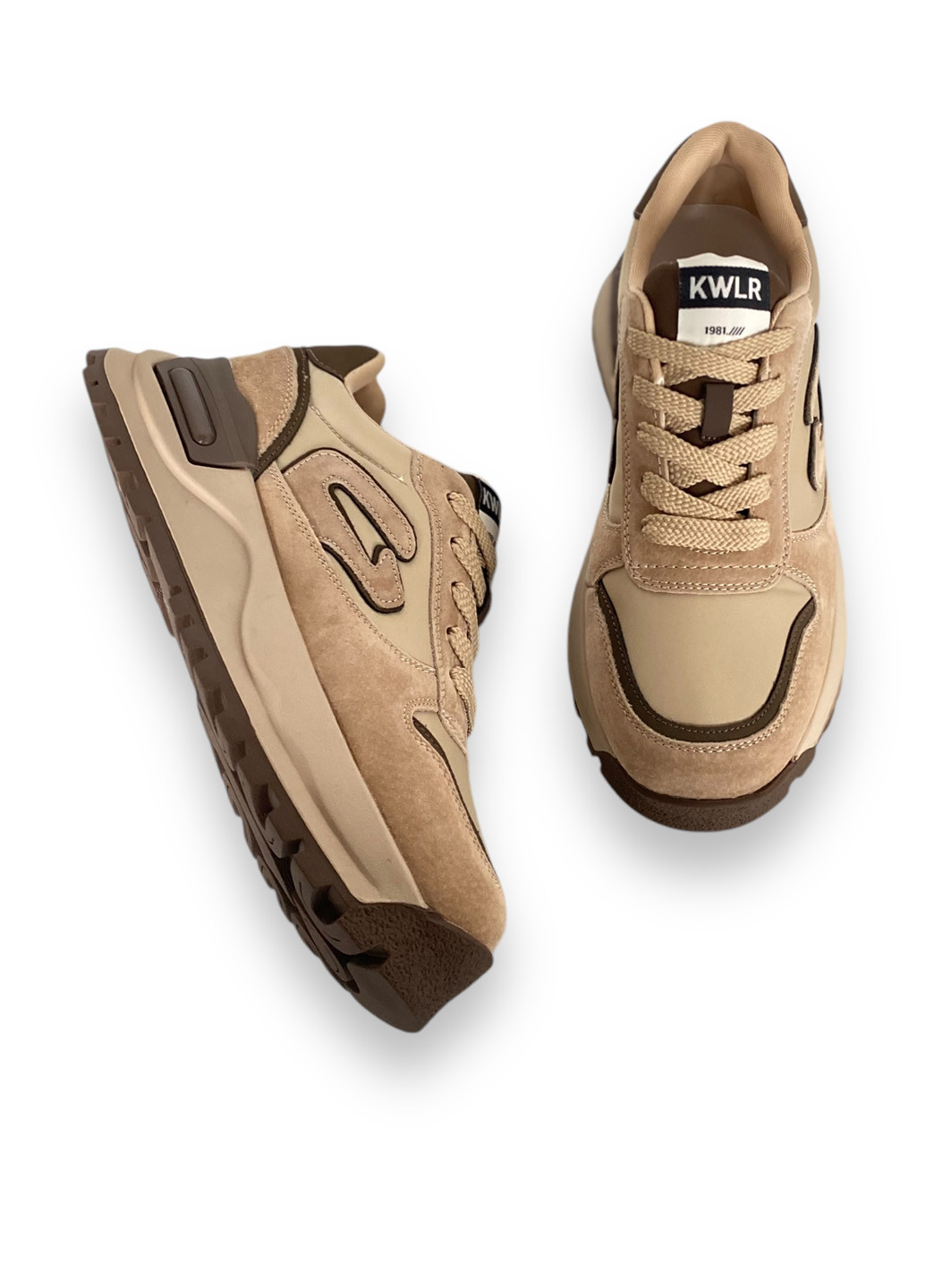 Кроссовки Meego светло-коричневые демисезоны (305662967)