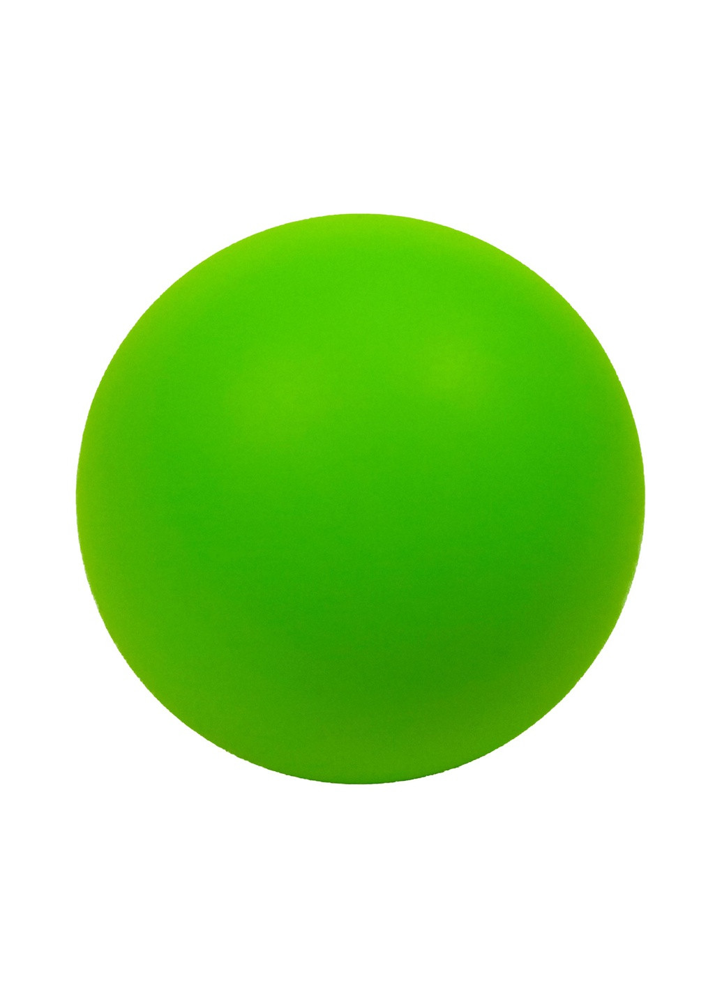 Массажный мячик 6.5 см салатовый (каучук) для миофасциального релиза и самомассажа EF-MM65-S EasyFit (243205439)
