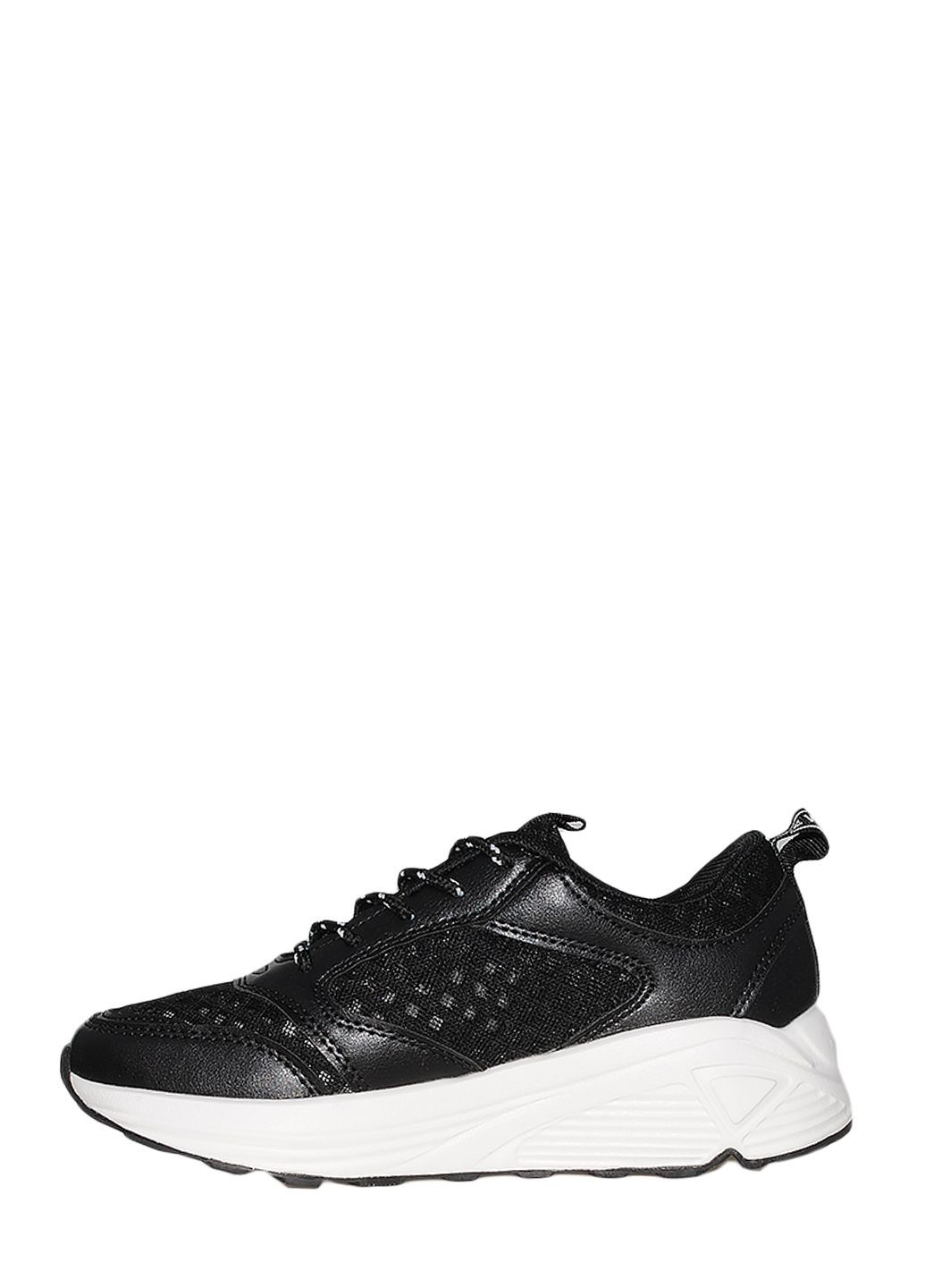 Комбіновані осінні кросівки st2398-8 black-white Stilli