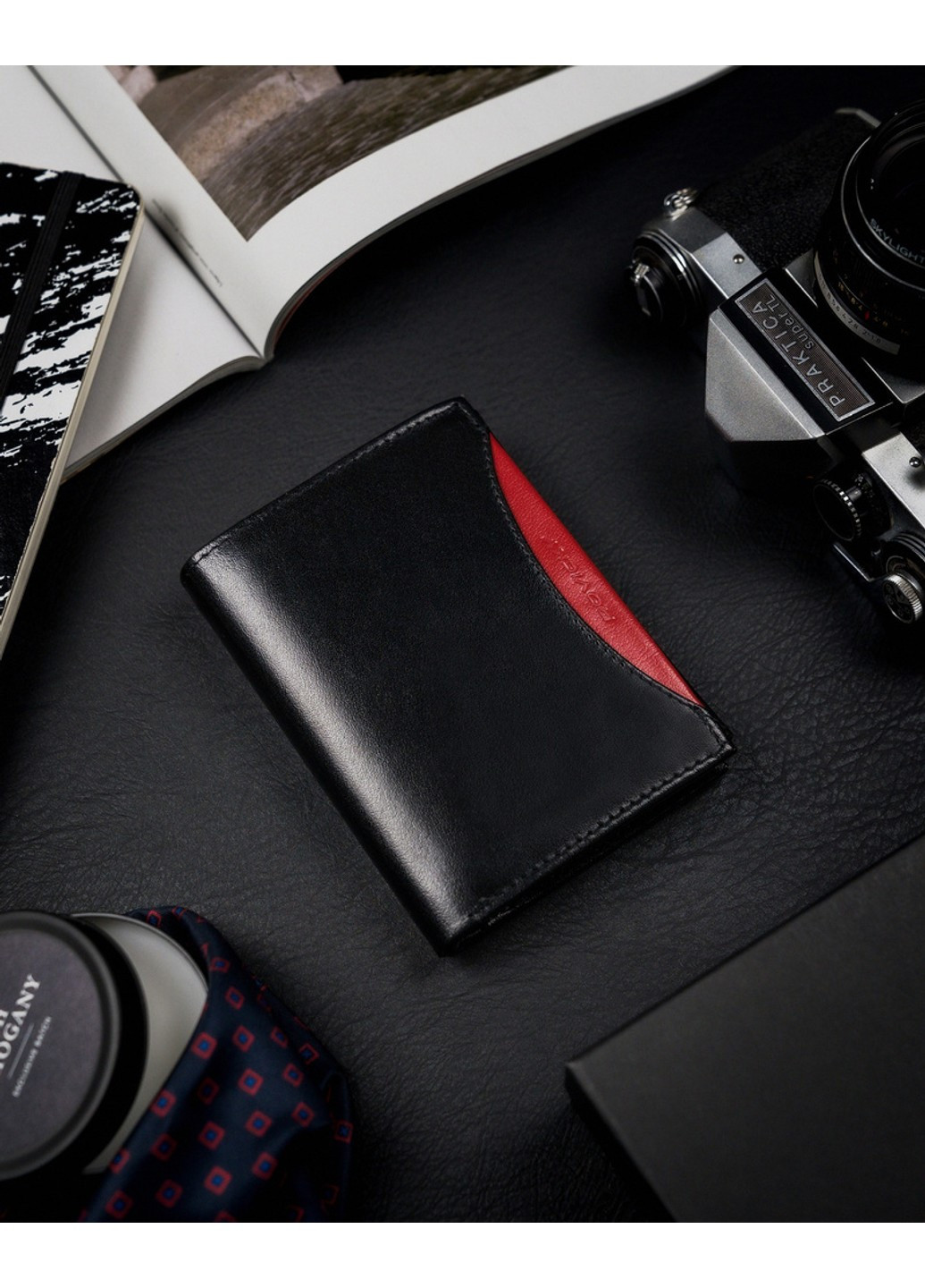 Кошелек мужской кожаный 1537-03-BOR Rovicky (254314467)