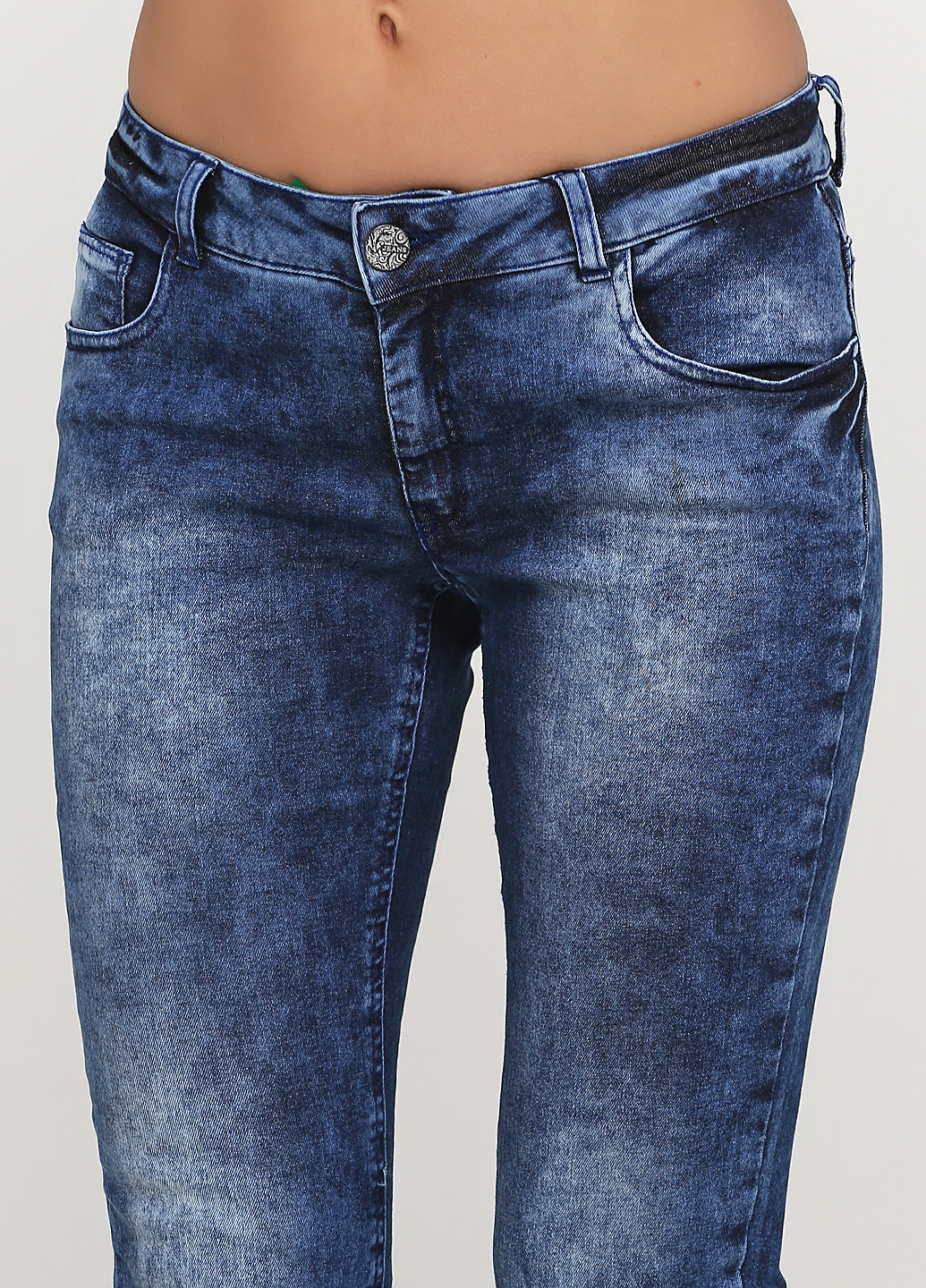 Темно-синие демисезонные скинни джинсы B.C. Best Connections