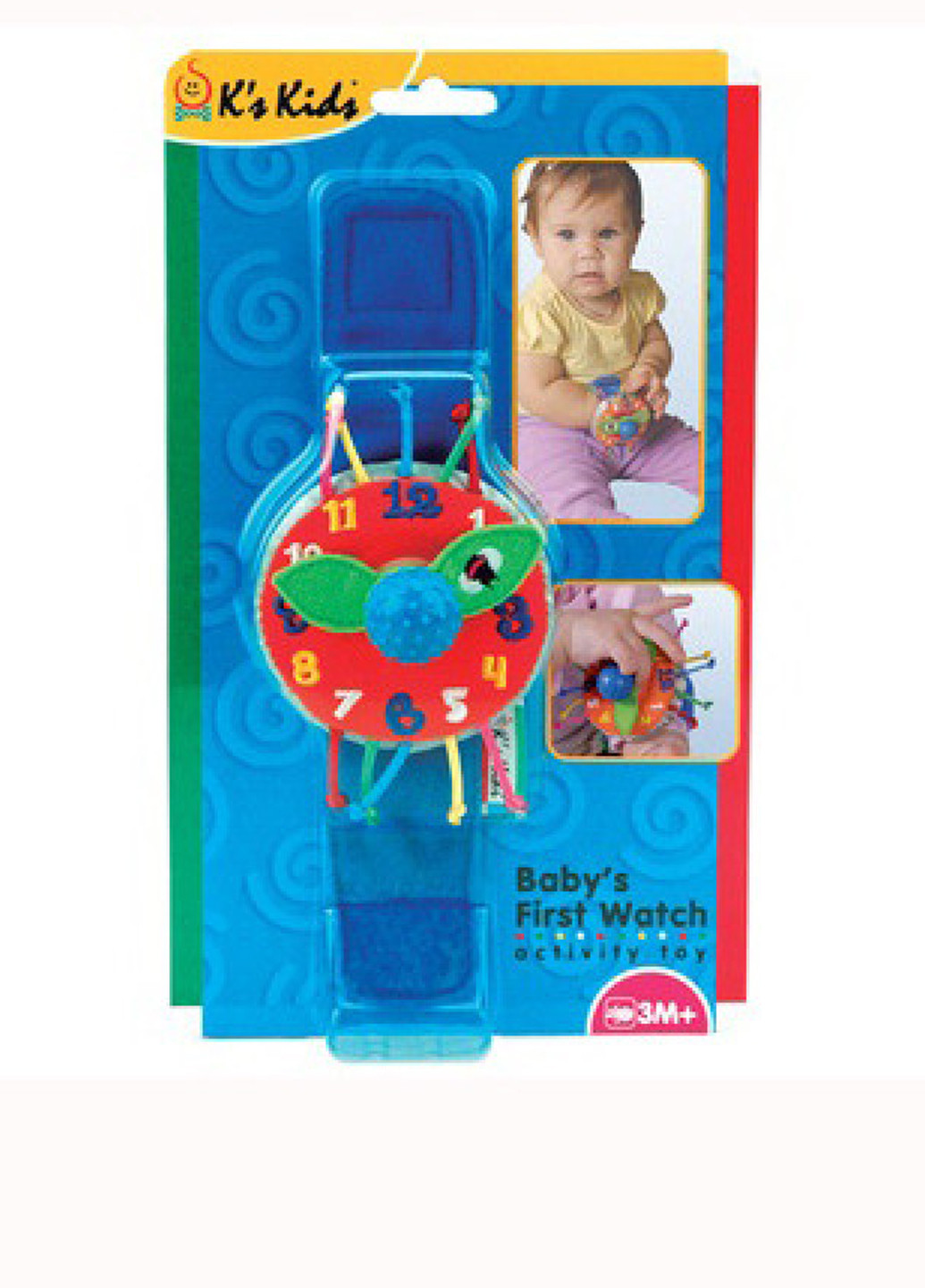 Развивающая игрушка Часы, 7х20,5х4 см Ks Kids (292304361)