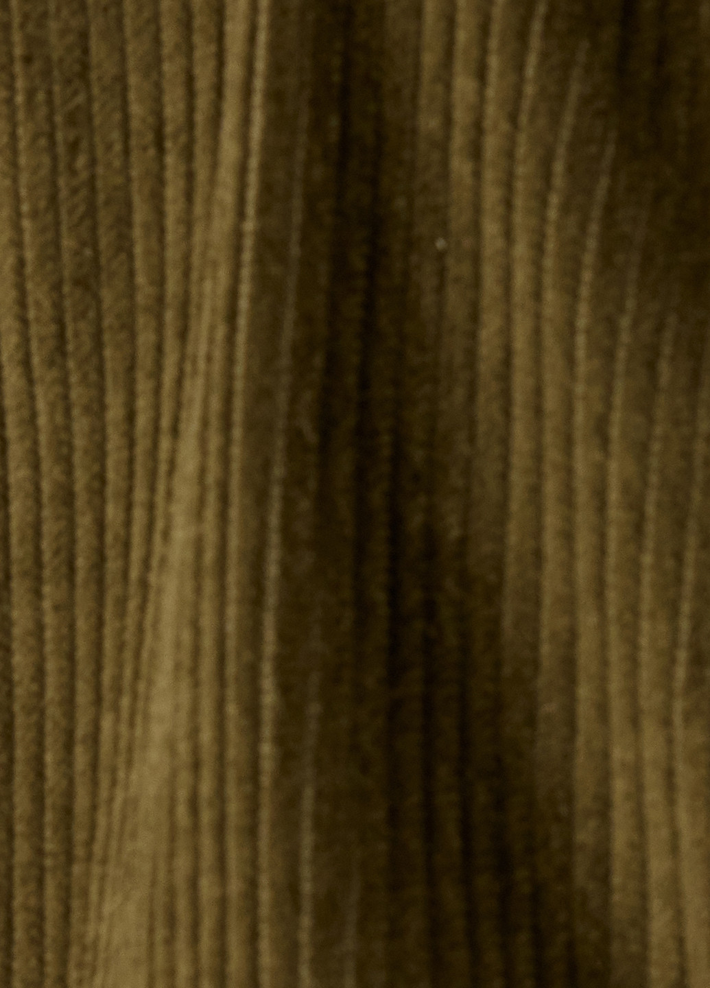 Оливковковая (хаки) кэжуал рубашка однотонная KOTON