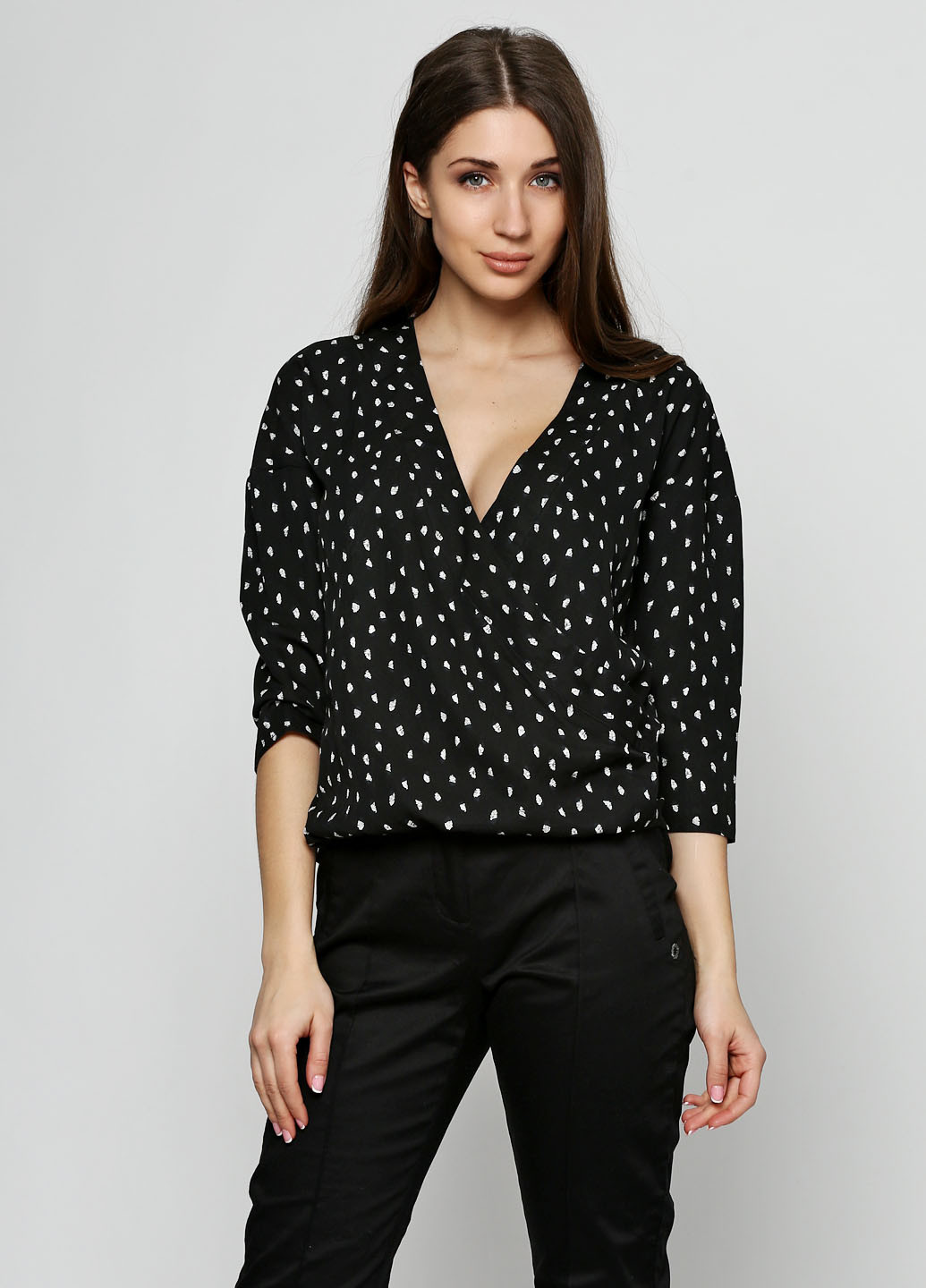 Чорна блуза Numph