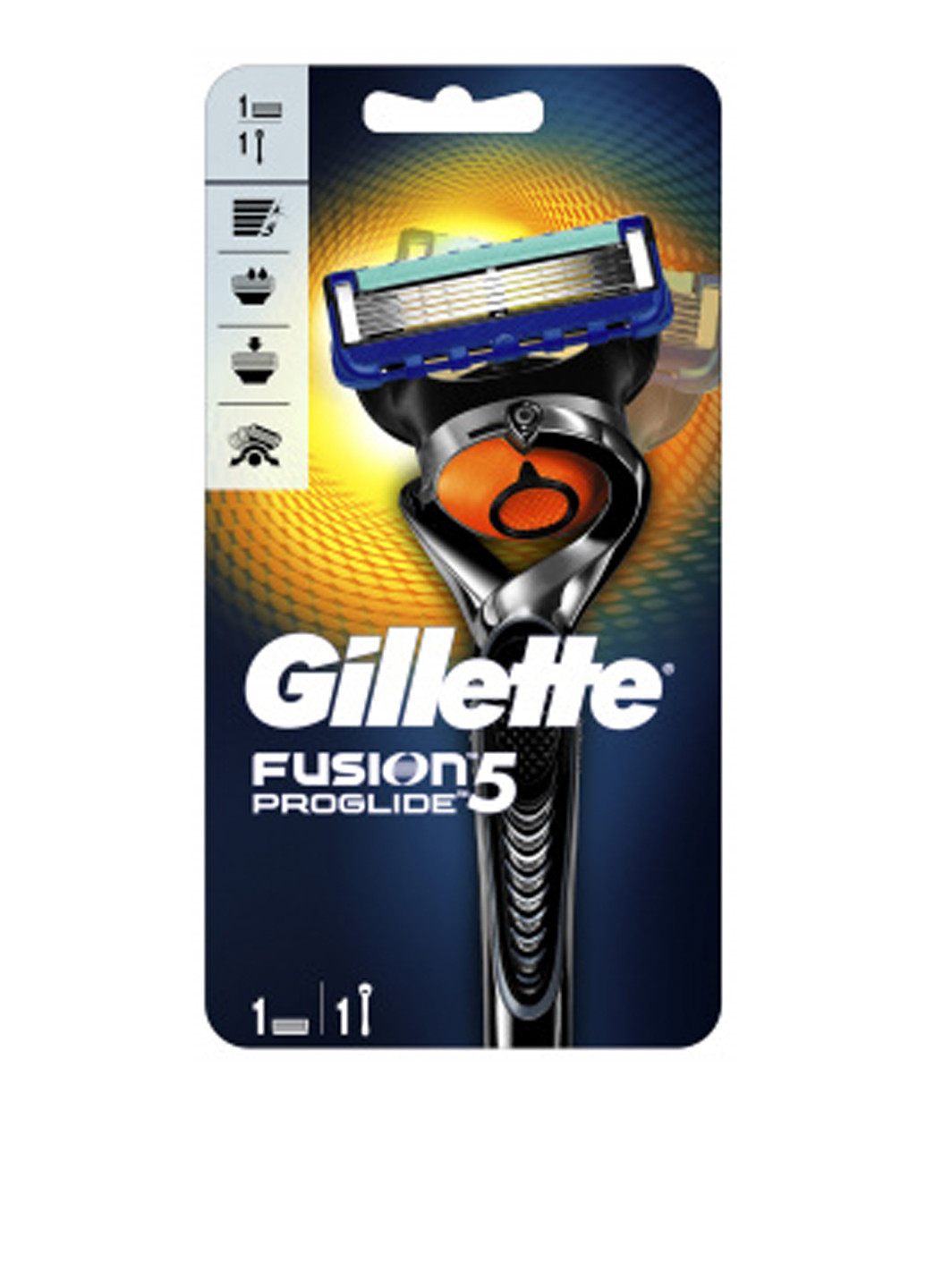 Бритвенный станок Fusion5 ProGlide Flexball c 1 сменным картриджем Gillette (138200771)
