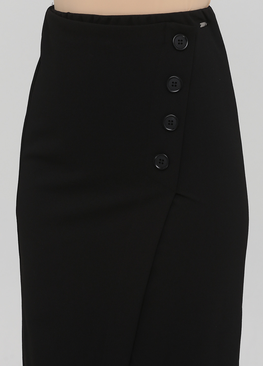 Черная кэжуал однотонная юбка PDK карандаш