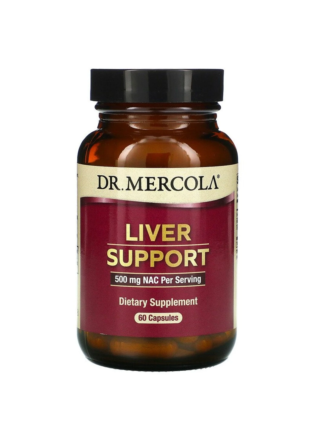 Підтримка Печінки, Liver Support,, 60 капсул Dr. Mercola (255407761)