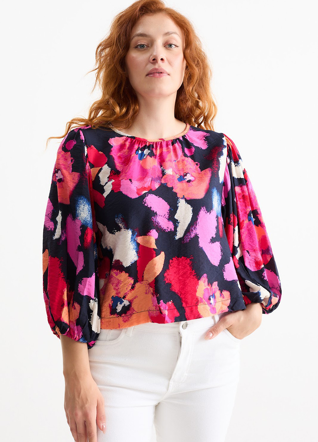 Комбинированная блуза C&A