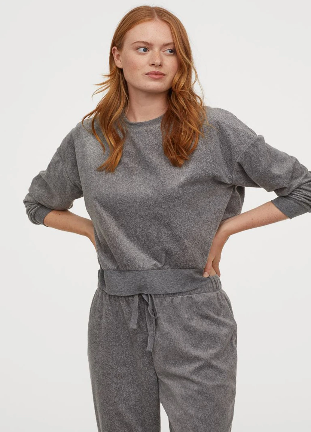 Сіра всесезон піжама H&M