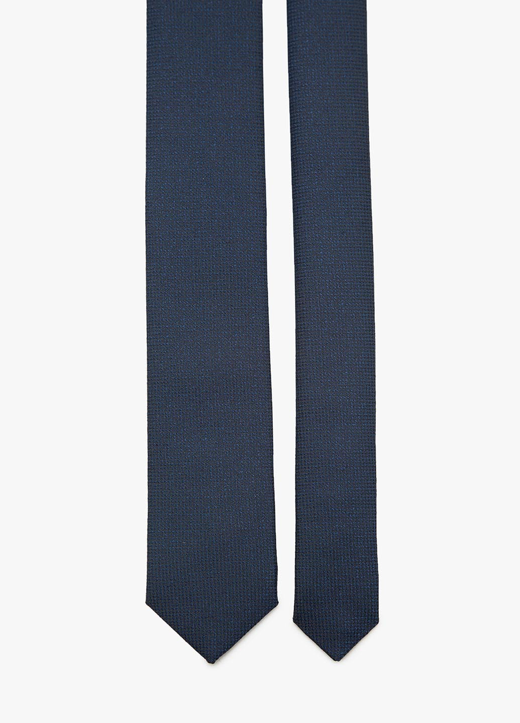 Краватка KOTON стандартний меланж сіро-синя поліестер