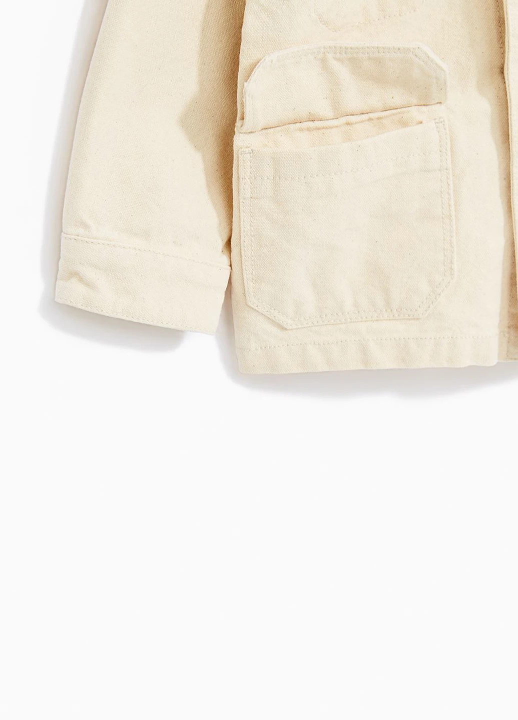 Бежевая демисезонная куртка Zara