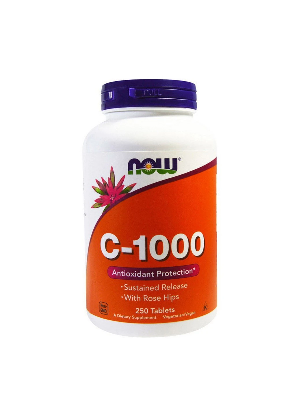 Витамин C C-1000 with rose hips (250 табс) нау фудс Now Foods (255408017)