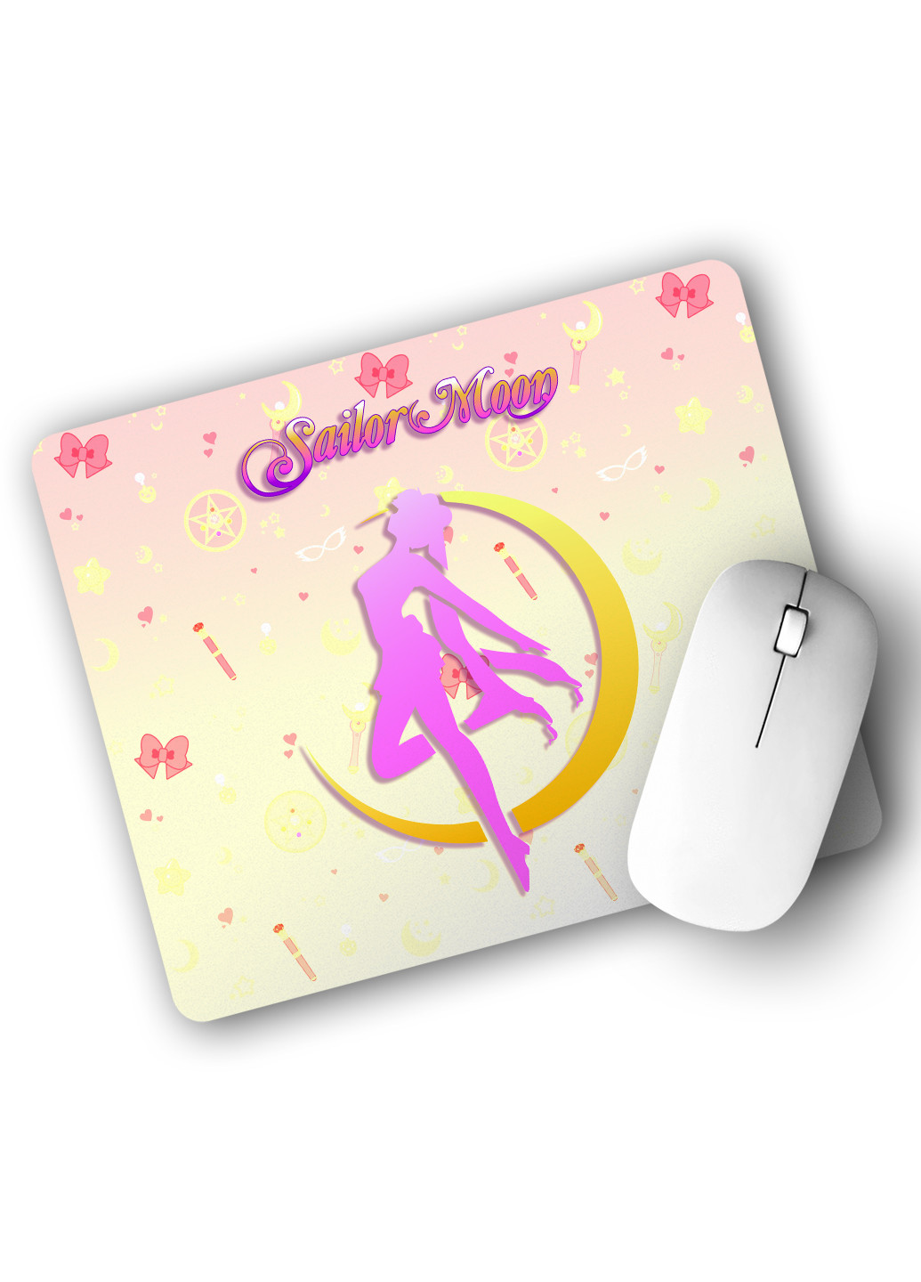 Килимок для мишки аніме Сейлор Мун (Sailor Moon) (25108-2658) 29х21 см MobiPrint (224437278)