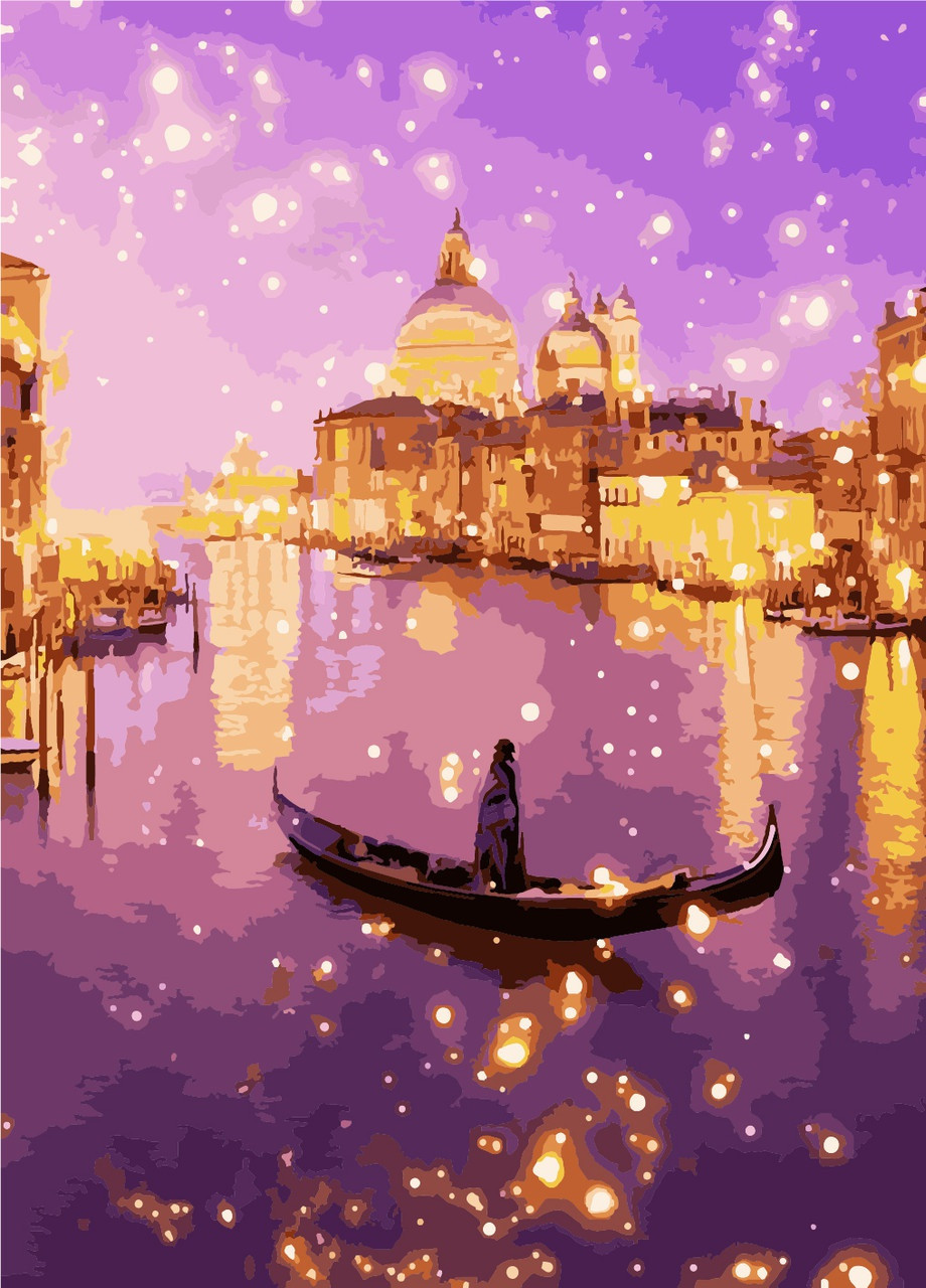 Картина за номерами Чарівна Венеція 40*50см ArtStory (252265990)