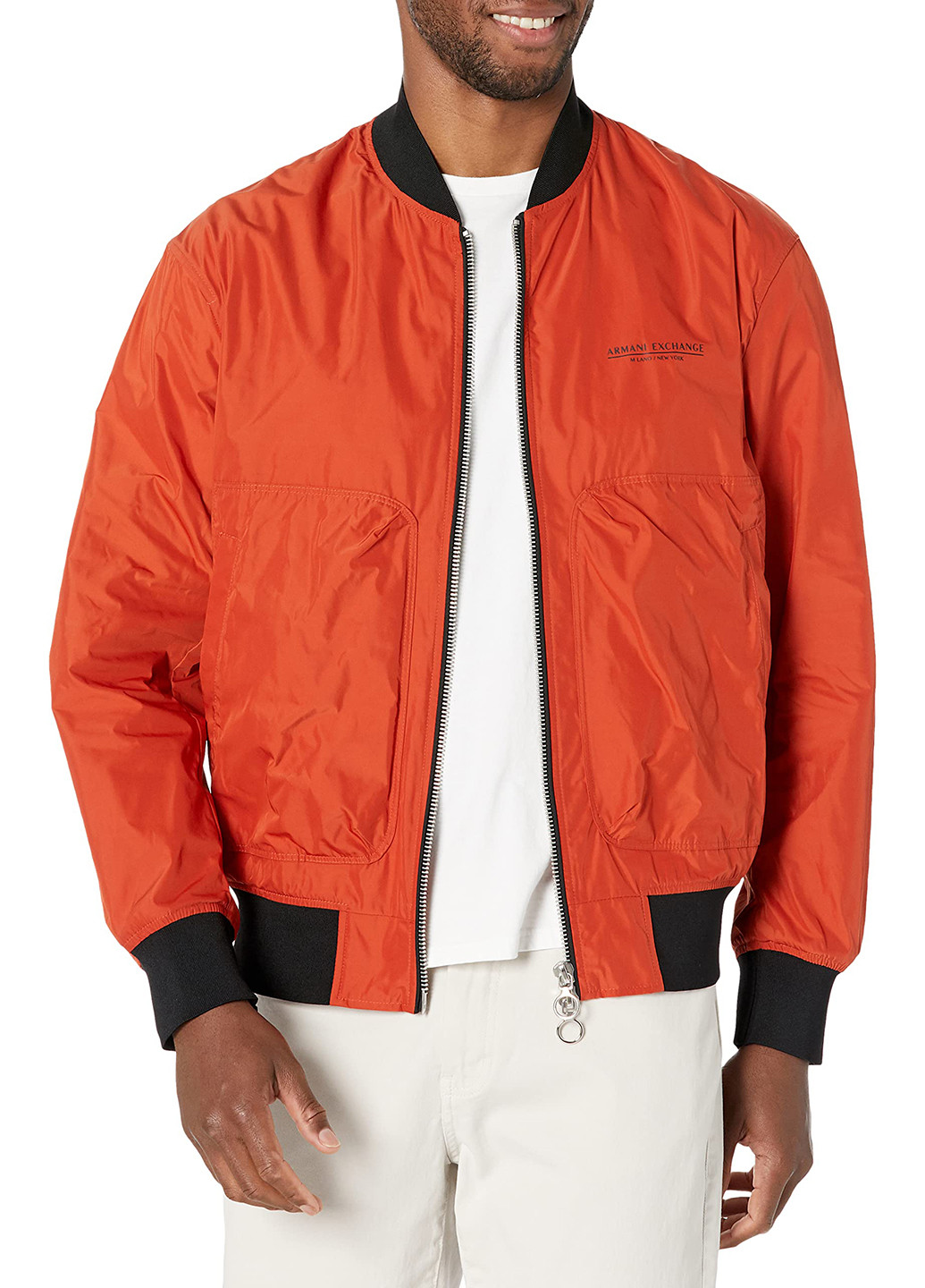 Бомбер Armani Exchange на блискавці (295656658)