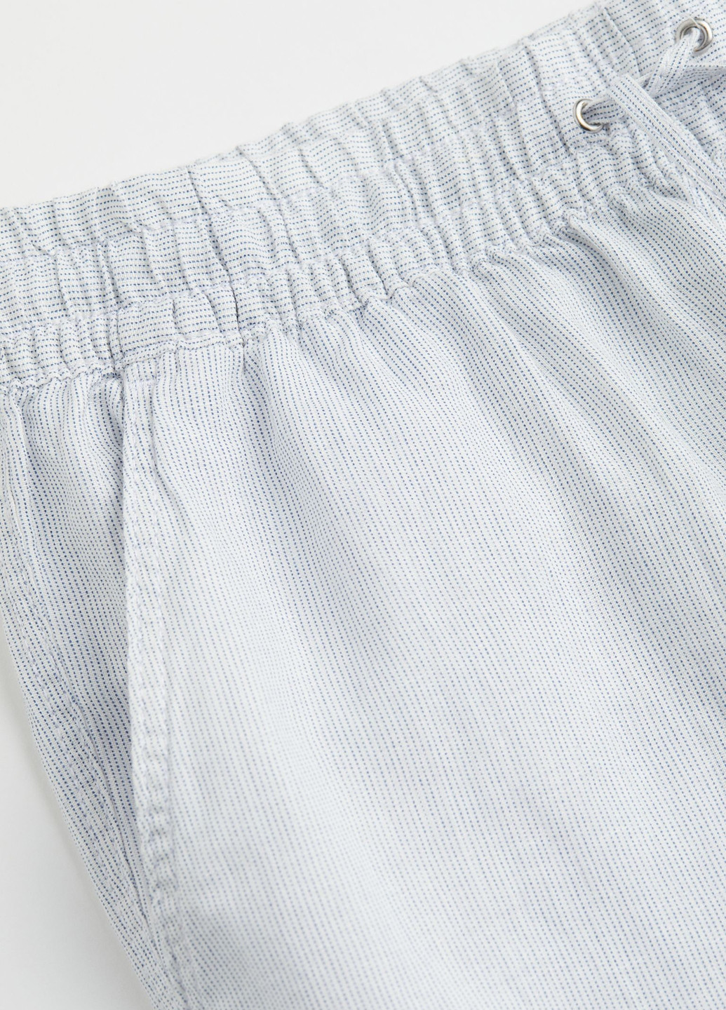 Светло-голубые кэжуал летние каррот брюки H&M