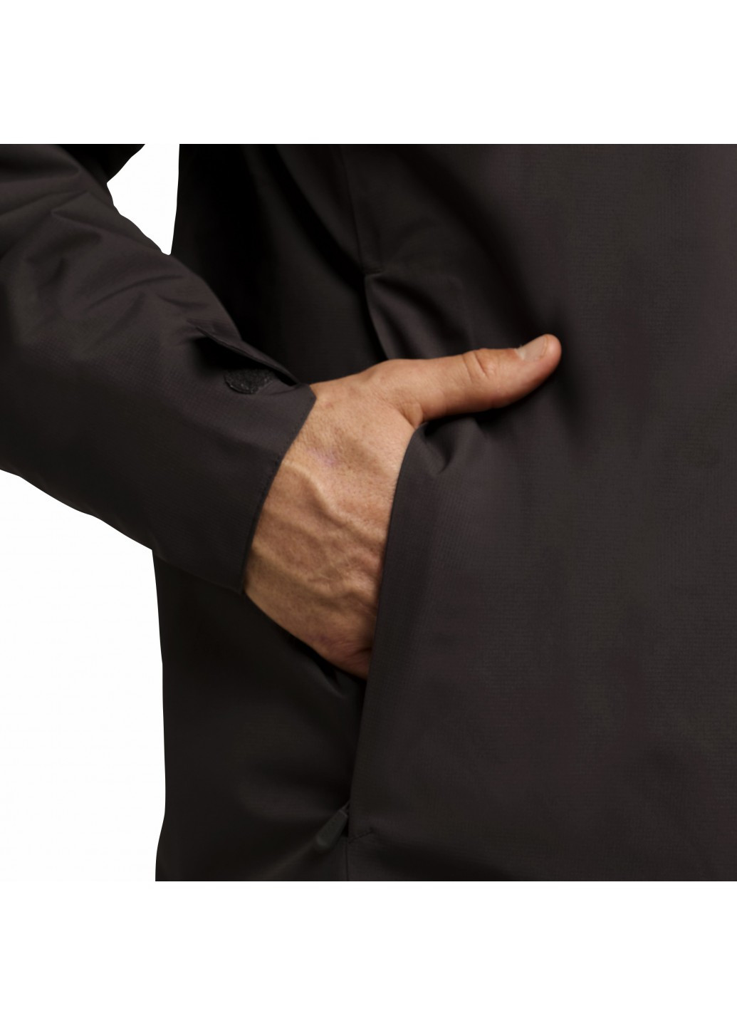 Темно-коричневая демисезонная куртка Jack Wolfskin WISPER INS JKT M