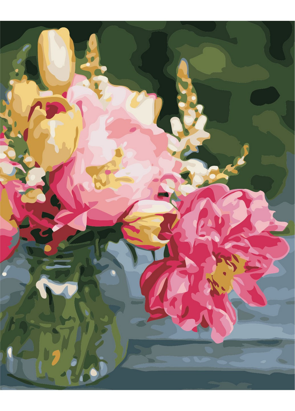 Картина за номерами "Витончений букет" 40х50 см ArtStory (253102540)