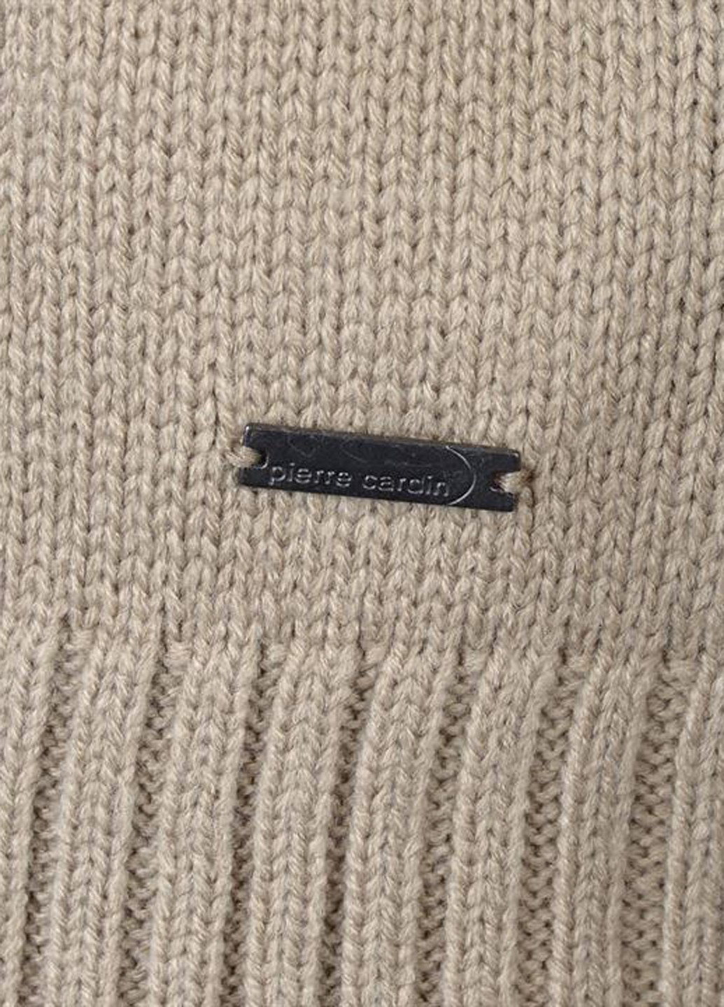 Бежевый демисезонный свитер Pierre Cardin
