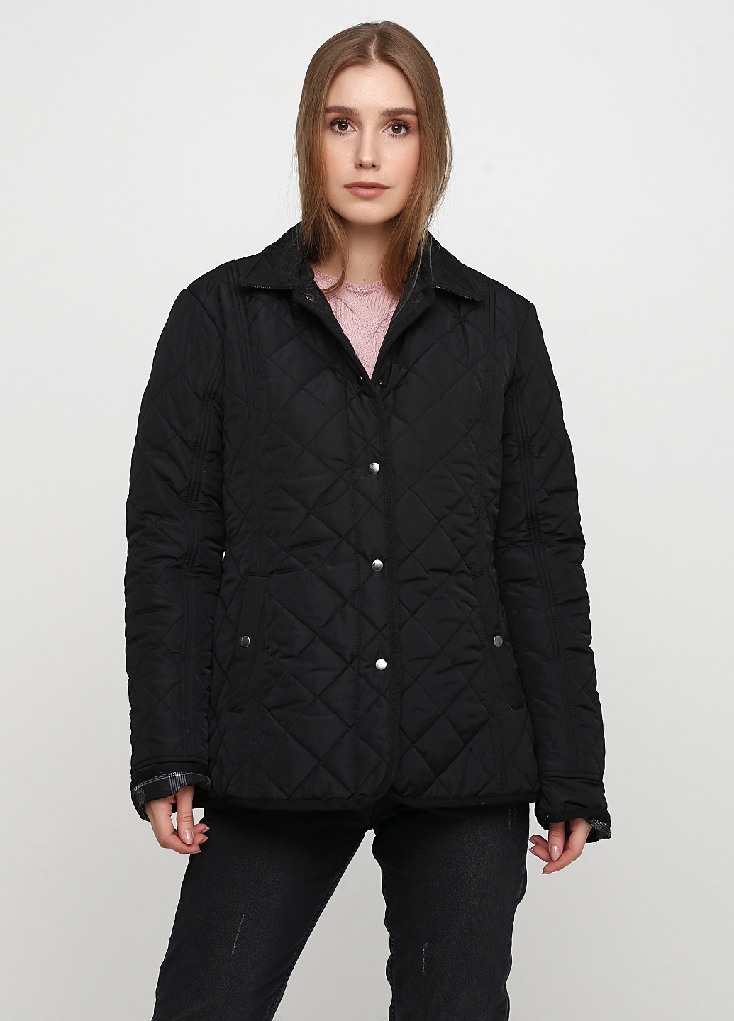 Чорна демісезонна куртка Firetrap