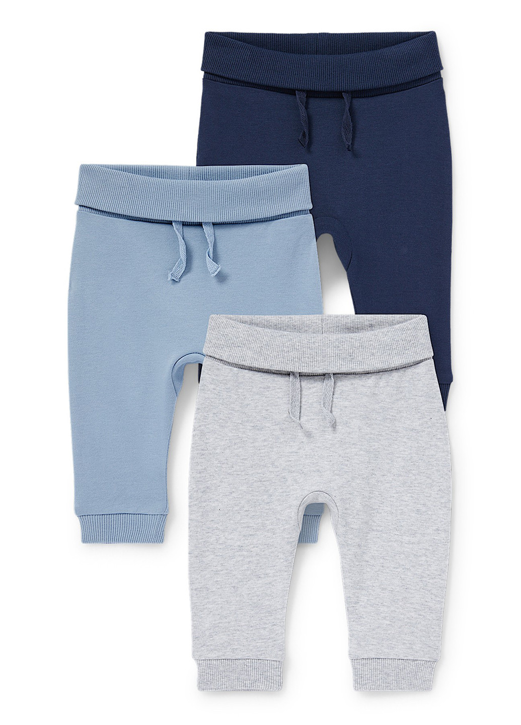 Комбинированные кэжуал демисезонные брюки C&A