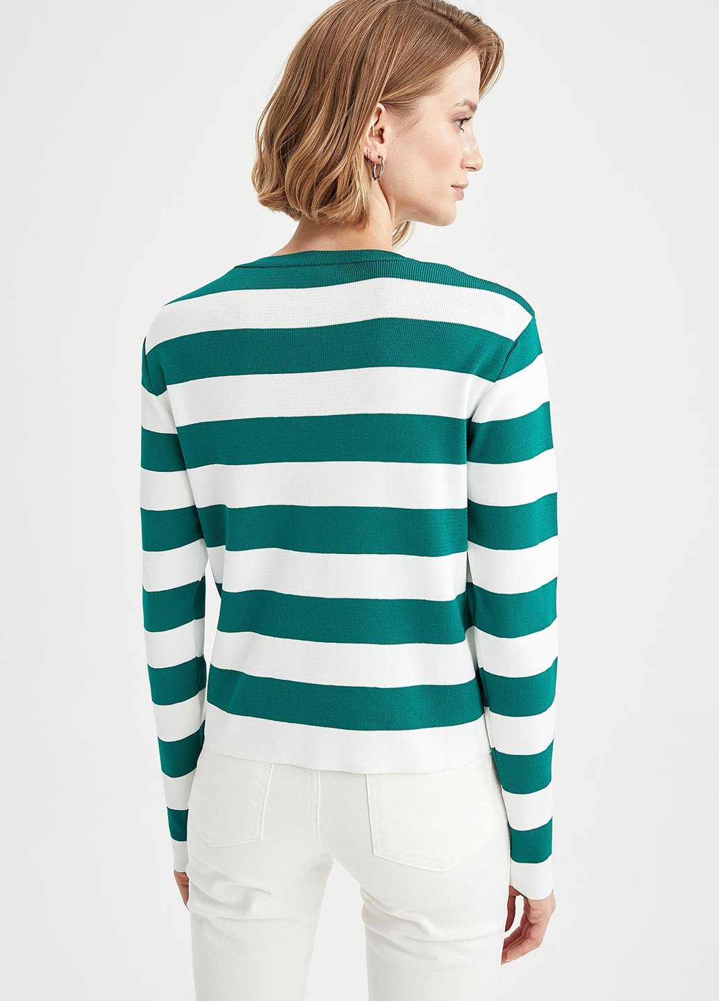 Зелений демісезонний джемпер джемпер DeFacto