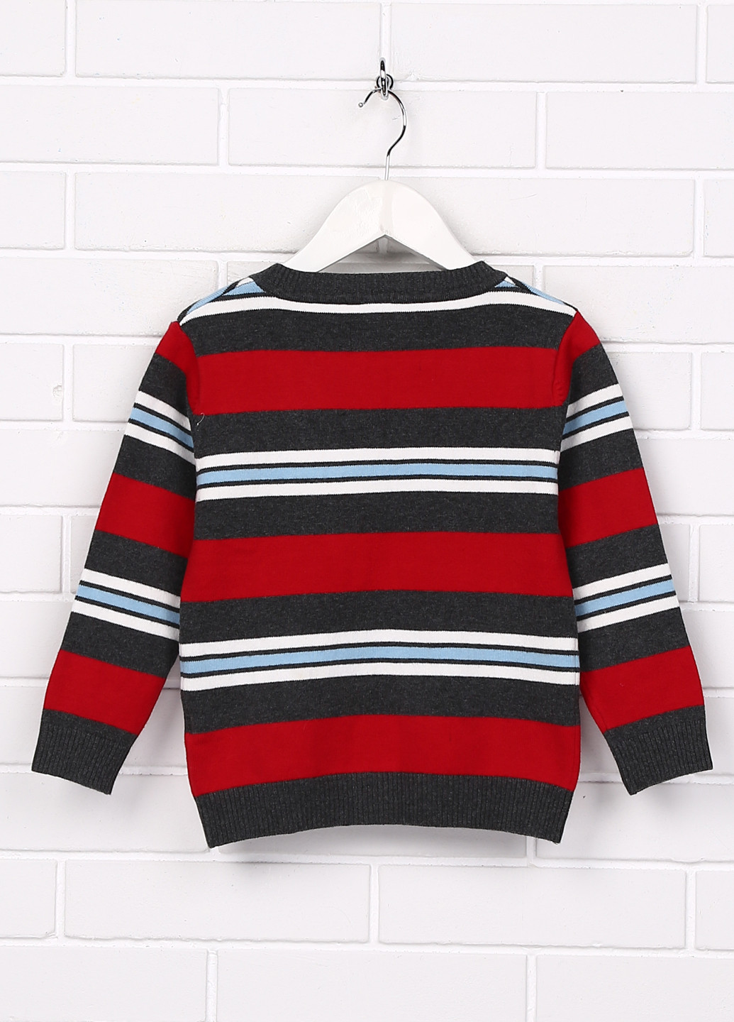Темно-красный демисезонный пуловер пуловер Kna