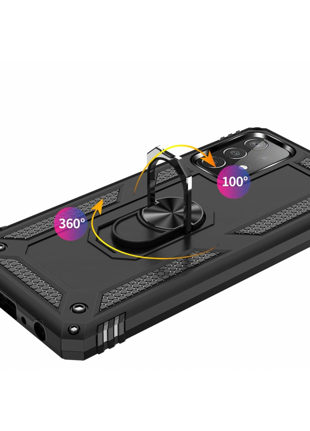 Чохол для мобільного телефону Military Samsung Galaxy A52 SM-A525 Black (706060) BeCover (252570446)